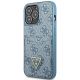 2. Guess 4G Triangle Logo Cardslot Case for iPhone 13 Pro / 13 - Blue