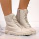 7. Rieker W RKR279C insulated platform ankle boots, beige