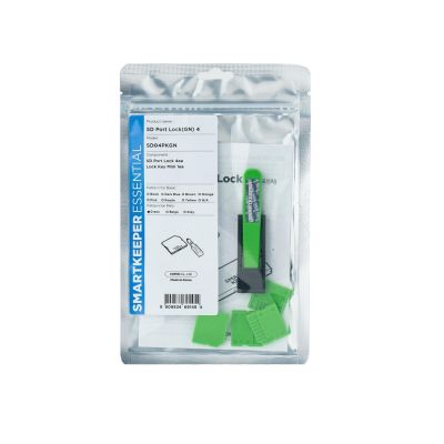 Smartkeeper SD04PKGN port blocker SD card port blocker Green Plastic 1 pc.