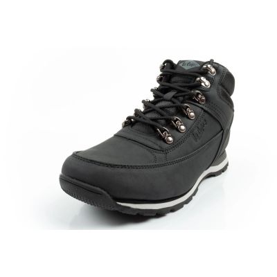 3. Lee Cooper men's winter hiking ankle boots black