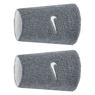 SWOOSH CLASSIC REVERSIBLE DOUBLEWIDE WRISTBANDS 2PK