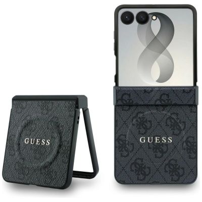 Guess 4G Classic MagSafe Case for Samsung Galaxy Z Flip 8 - Black