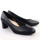 5. Women's black low-heel pumps Sergio Leone PB177