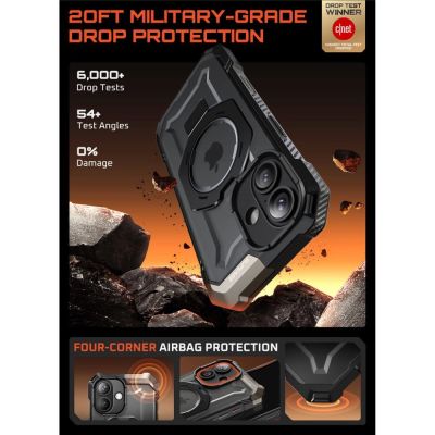 3. Supcase UB Grip Mag MagSafe Case for iPhone 17 - Black