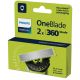 6. PHILIPS QP 420/50 One Blade replacement blade