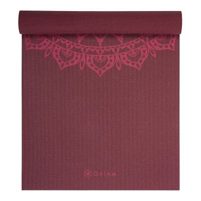 GAIAM Cherry Marrakesh Yoga Mat 5 mm 66297