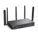 3. TP-Link Omada ER706W-4G Wireless Gigabit Ethernet Dual-band Router (2.4 GHz/5 GHz) Black