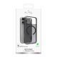 2. Puro Daylight Magsafe Compatible Silicone Case for iPhone 17 Pro - Translucent Black