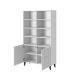 2. PAFOS shelf 100x40xH176.5 white matt