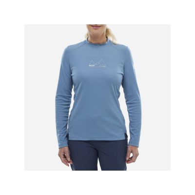 2. MILLET Kamet Ts Ls W women's t-shirt blue