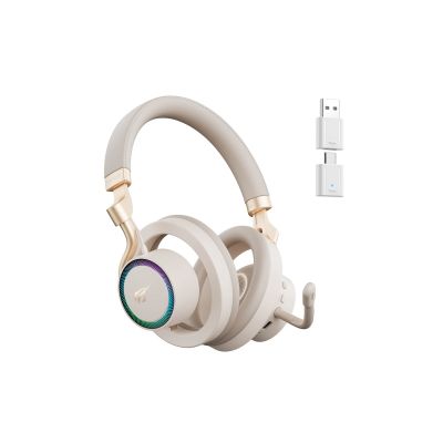 5. Havit Fuxi-H8 Wireless Open-Ear Gaming Headphones (Gold)