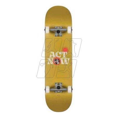 Globe Completes G1 Act Now Mustard Skateboard 10525404