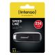 Intenso Speed Line USB Flash Drive 256 GB USB Type-A 3.2 Gen 1 (3.1 Gen 1) Black