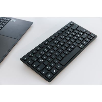 6. CHERRY KW 9200 MINI Keyboard Universal USB + RF Wireless + Bluetooth QWERTZ German Black