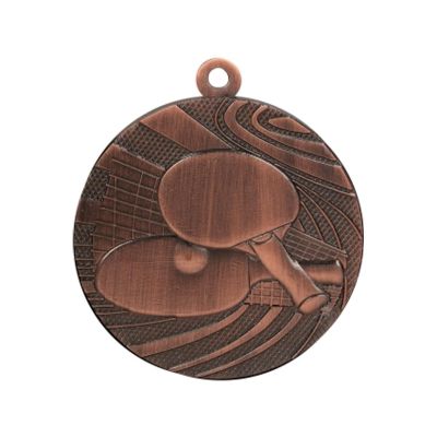 2. Bronze medal - table tennis - steel medal