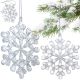 SNOWFLAKE HANGING DECORATION 12x12 CM PATTERN 3