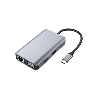 6. Conceptronic DONN21G Docking Station Wired USB 3.2 Gen 1 (3.1 Gen 1) Type-C Gray