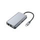 6. Conceptronic DONN21G Docking Station Wired USB 3.2 Gen 1 (3.1 Gen 1) Type-C Gray