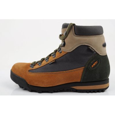 2. Aku women's Slope GTX leather ankle boots, brown, gray