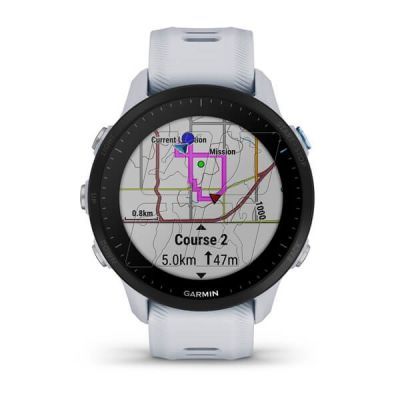 4. Garmin Forerunner 955 Whitestone watch