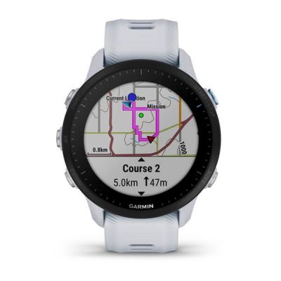 4. Garmin Forerunner 955 Whitestone watch