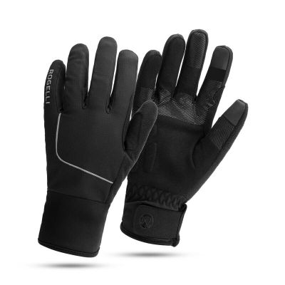 Rogelli ESSENTIAL winter gloves black 3XL