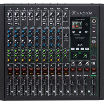 3. Mackie ONYX 12 12ch 20-30000Hz Black