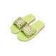 13. Kubota Velcro flaps multicolor floral green K25SS-100-001-18-1