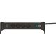 Power strip Brennenstuhl Steckdosenleiste ALU-Office-Line 4gn. 1.8m USB