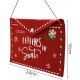 9. FELT CHRISTMAS ENVELOPE FOR A LETTER TO SANTA 26x16CM LETTERS SANTA