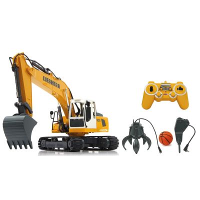 10. Jamara Excavadora Liebherr R936 Remote Controlled Excavator Model Electric Motor 1:20