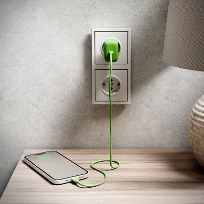 7. Puro Pro Lite 30W USB-C Wall Charger - Green