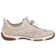 2. Women's comfortable openwork shoes, beige, Rieker 55960-60