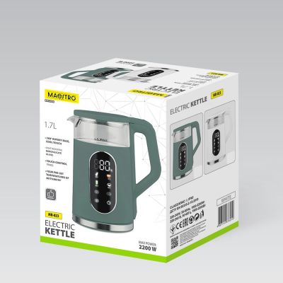 6. Electric kettle 1.7L 2220W MR-023-WHITE MAESTRO