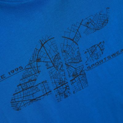 5. Men's 4F M3573 T-shirt, blue, 4FWAW26TTSHM3573 33S