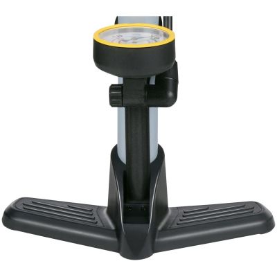 6. DUNLOP WORKSHOP/BICYCLE PUMP 230Psi (16Bar) WITH MANOMETER GRAY