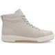2. Rieker W0164-60 comfortable beige women's leather ankle boots