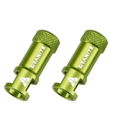 GRANITE valve caps FV JUICY green