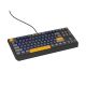 12. GENESIS THOR 230 TKL Gaming Keyboard USB + RF Wireless + Bluetooth QWERTY Black, Blue, Gray, Orange