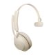 2. Jabra Evolve2 65 UC Mono Link380c Wireless Over-Ear Headphones, Beige + Stand