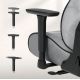 5. Huzaro Force 8.3 Grey Gaming Chair
