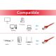 3. Equip 606511 Network Cable Red 30m Cat6a S/FTP (S-STP)