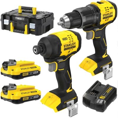 STANLEY SET V20 (SFMCD716, SFMCD811) 2x2.0Ah PRO-STACK BL
