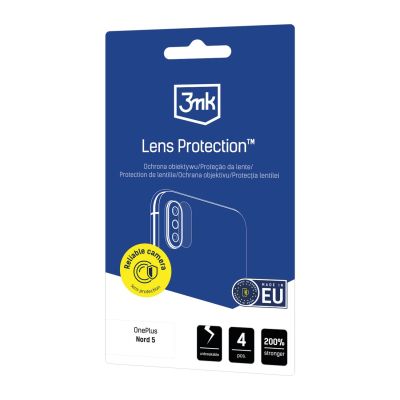 7. 3mk Lens Protection™ Hybrid Camera Lens Glass for OnePlus Nord 5G