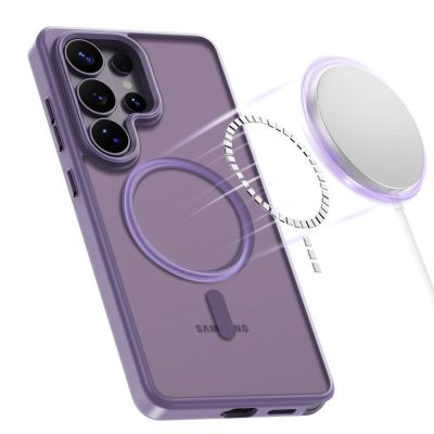 4. Tech-Protect Magmat MagSafe Case for Samsung Galaxy S26 Ultra - Matte Purple