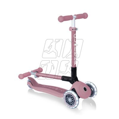 3. 3-wheel scooter Globber Foldable Lights ECOlogic Berry 692-510