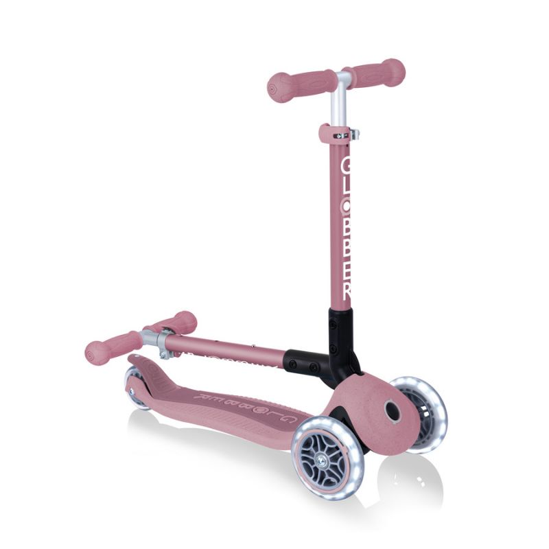 3. Globber Foldable Lights ECOlogic Berry 692-510 3-Wheel Scooter