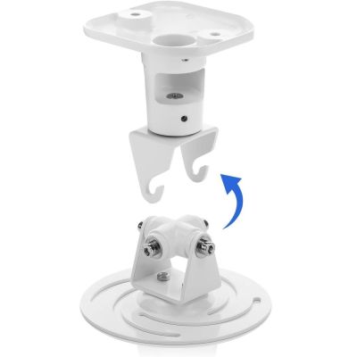 7. TECHLY CEILING PROJECTOR MOUNT 22CM 10KG WHITE