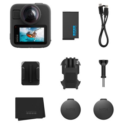 9. GoPro MAX2 Sports Camera 29.5MP 8K Ultra HD 25.4/2.3mm (1/2.3") Wi-Fi 195g