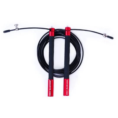 4. Aluminum skipping rope with bearings, 3 meters | red | SK54